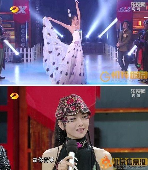 《天天向上》杨丽萍携爱徒震撼登场