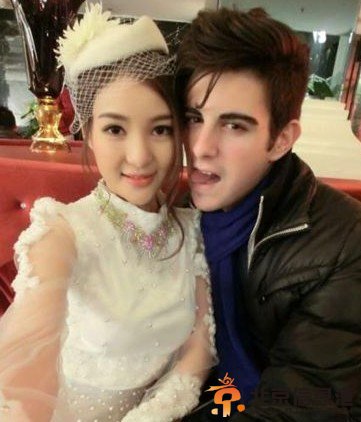 郭美美婚纱照 郭美美男友婚纱照 郭美美男友个人资料背景