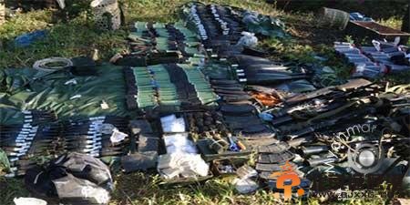 缅甸查扣8名中国非法武装人员 发现31枚手榴弹