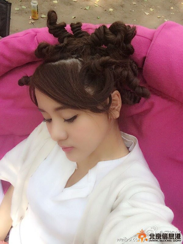 中乙队美女老板晒逆天发型 网友热评可爱至极