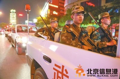 郑州武警乘猎豹巡逻 需3分钟内赶到现场【图】