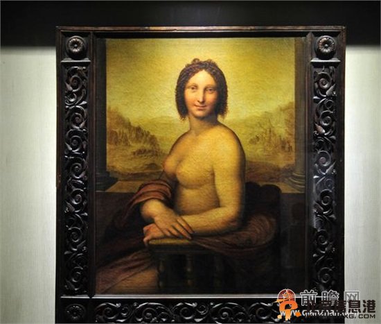 价值七千万油画《半裸的蒙娜丽莎》中国展出 真正的蒙娜丽莎揭开达芬奇的秘密