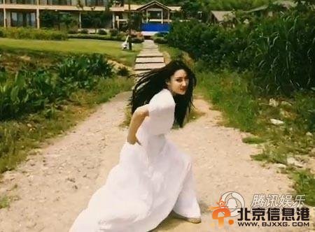 张馨予微博po爆笑舞蹈 女神一秒变女神经(图)