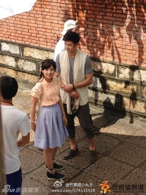 《流星雨3》张翰和吴映洁组情侣档 曝片场照片