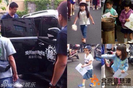 网曝姚明拍摄《爸爸2》 姚沁蕾可爱萌照曝光
