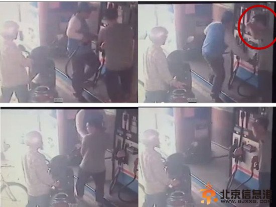 男子加油站装58毫升汽油当场喝光 旁人称被吓到