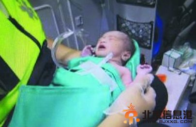 新北市女子逛超市 发现一名新生男婴 脐带还未剪开