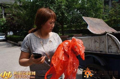 垃圾袋藏钱被家人扔掉 袋子找到钱没有了[组图]