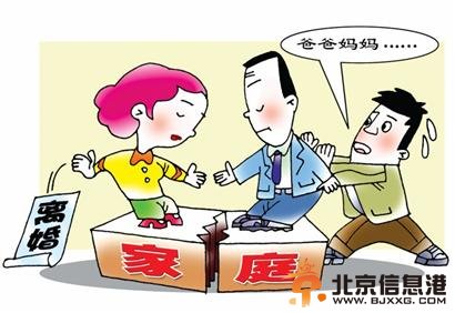 中年夫妻赌气离婚离家出走 儿子下跪挽留