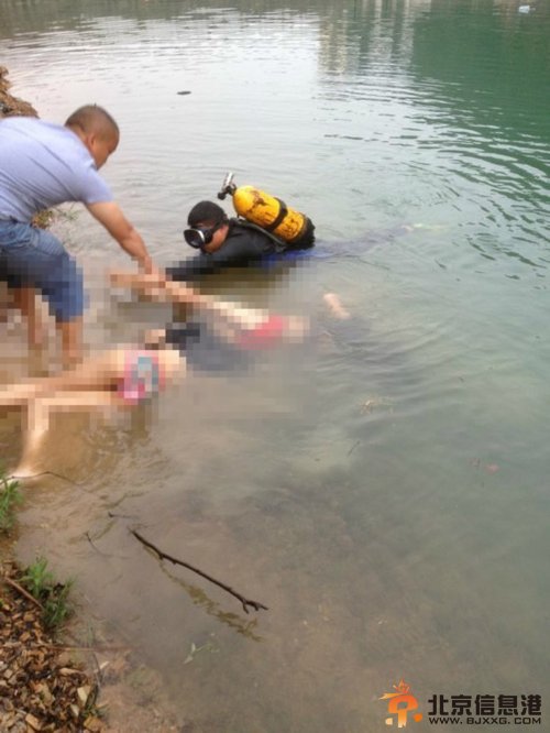 组图：湖南两初中女生水库游野泳溺亡