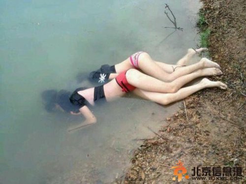 组图：湖南两初中女生水库游野泳溺亡