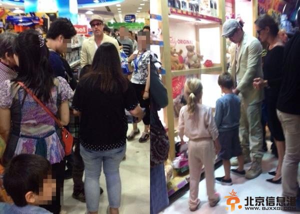 皮特低调来华引围观 力挺未婚妻朱莉新片首映