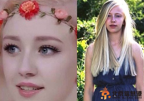 天天向上丹麦天使美哭宅男 奇丑素颜照被扒网友大赞化妆师技术高