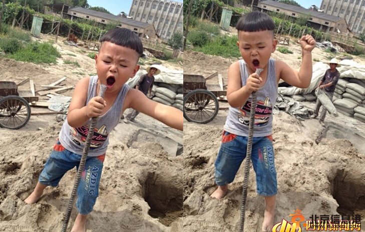 组图：“摇摆小歌神”迅速蹿红网络 霸气独唱《王妃》