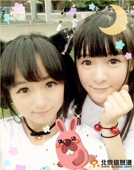 徐娇晒大眼萌照 戴美瞳自拍似日系少女(图)