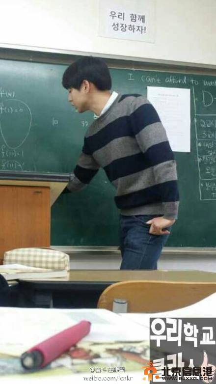 花美男老师电晕学生 186身高秒杀都教授(图)