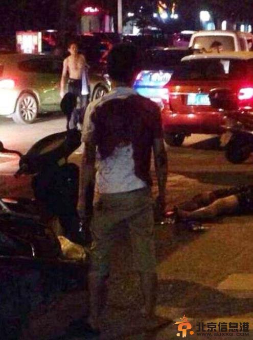 柳州闹市两人发生口角1人被捅死血流成河 意气用事不妨退一步海阔天空