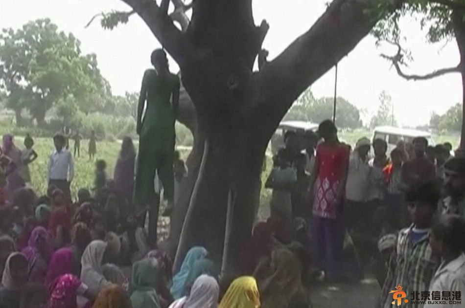 印度姐妹遭轮奸尸体被悬挂路上 印度治安混乱如此不堪