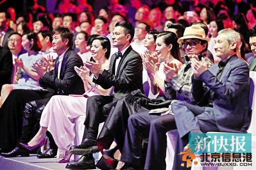 华谊20年生日庆群星闪耀 黄晓明寸步不离女友Angelababy【高清图】