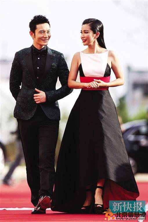 华谊20年生日庆群星闪耀 黄晓明寸步不离女友Angelababy【高清图】