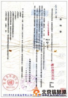 西南交大为抢生源 晒61年前学霸女神录取通知书