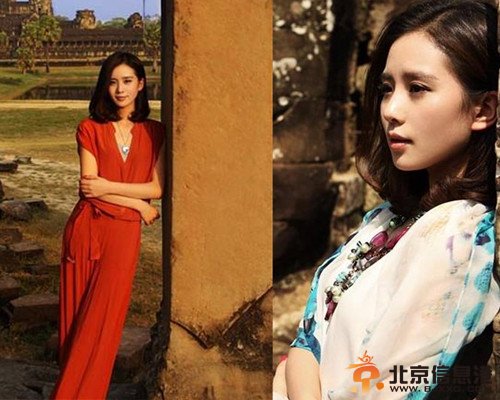 组图：刘诗诗赴柬埔寨拍写真母性爆棚 粉丝热盼其与吴奇隆早日结婚生子