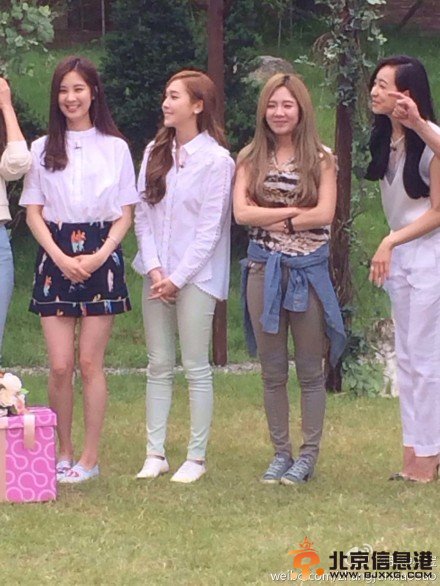 少女时代录制中国综艺《最强天团》海量现场照曝光