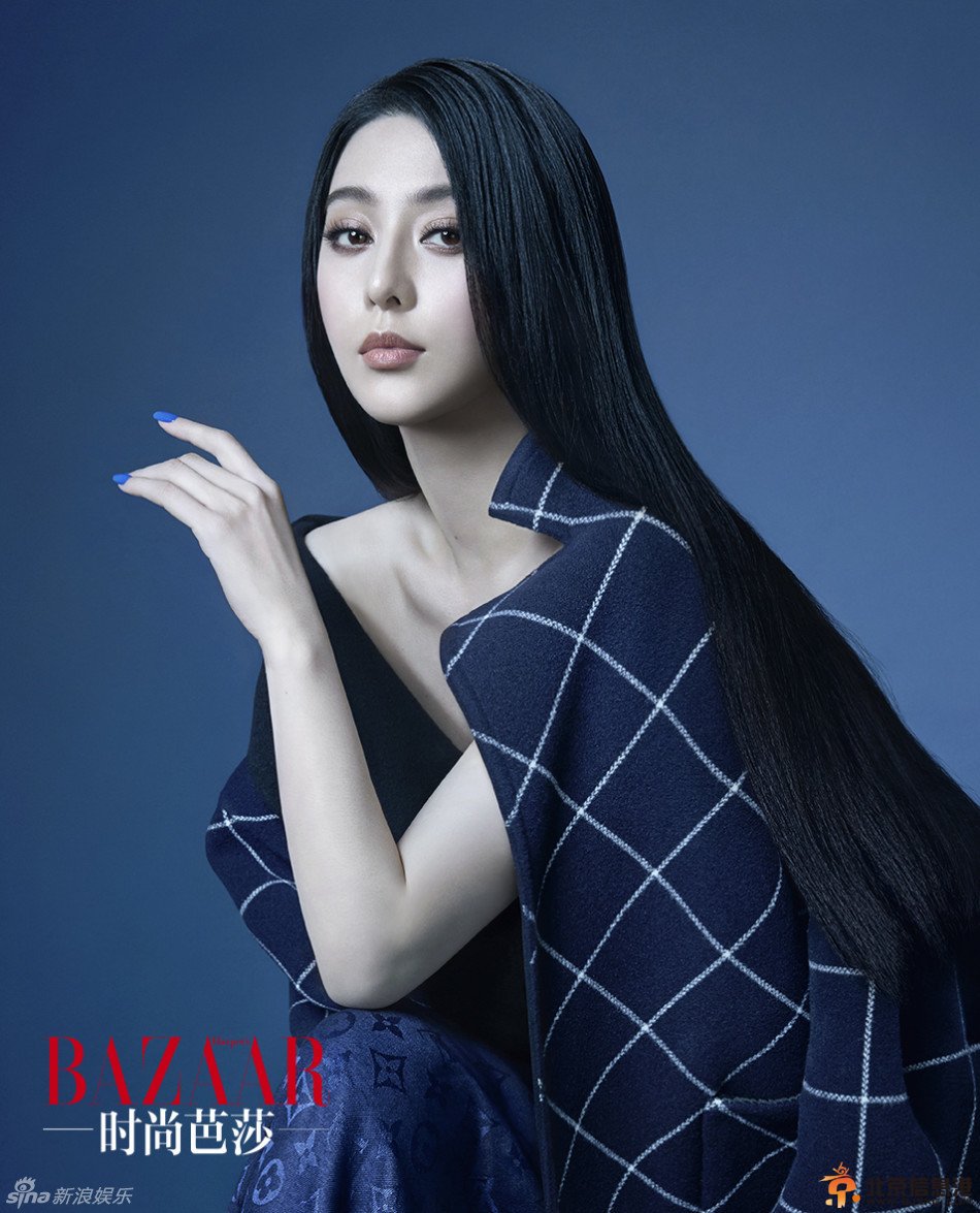 范冰冰化身蒙娜丽莎黑发如瀑 冷魅造型诠释静谧之美