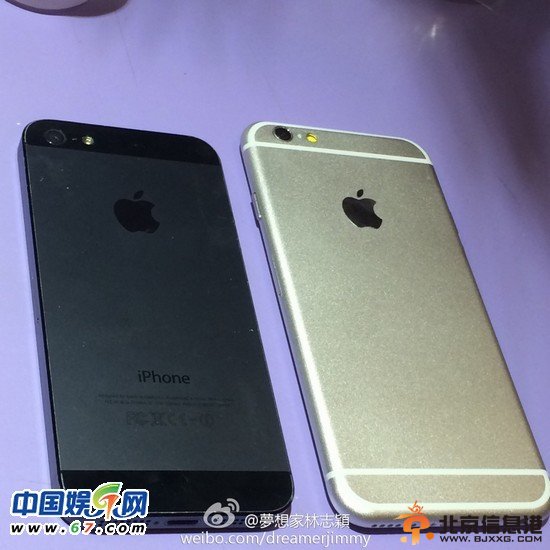 林志颖晒iPhone6黑白款真机照 粉丝失望称好丑