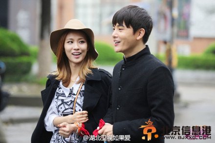 《如果爱》减肥夫妇孙坚missA霏高清剧照 孙坚missA霏约会高清大图