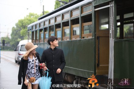 《如果爱》减肥夫妇孙坚missA霏高清剧照 孙坚missA霏约会高清大图