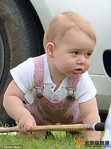凯特王妃带儿子踢球萌翻众人 小王子趴在地上卖萌