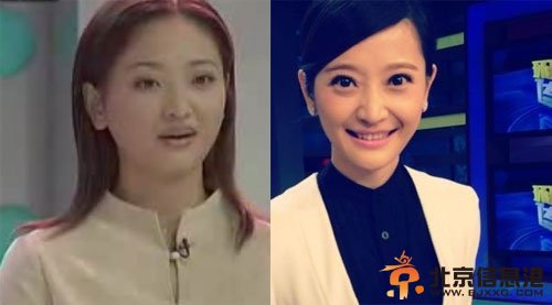 央视主持人谢颖颖整容前后对比照被爆 揭其个人资料微博