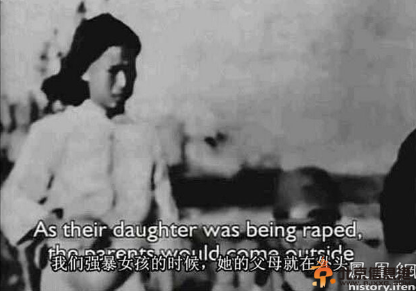 日本老兵口述轮奸中国女孩过程：父母不停磕头 没趣