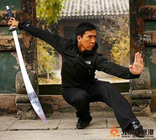 甄子丹儿时练功照