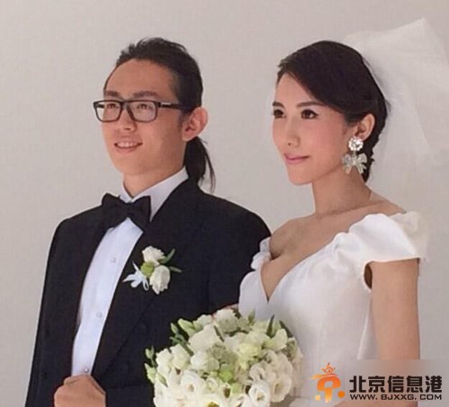 潘石屹儿子潘瑞与新娘