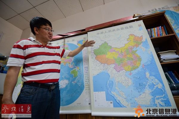 菲律宾对中国竖版地图强装“不屑”
