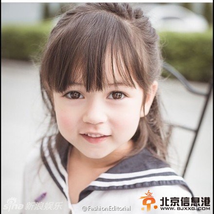 泰美混血小萝莉网络爆红 软萌妹子天生丽质难自弃【组图】