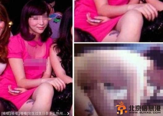 黄奕老公不雅视频女主曝光 传右腿纹身高度一致（组图）