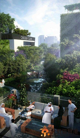 迪拜欲建世界第一温控城市 整个城区被玻璃罩覆盖