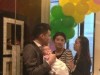 黄奕与现任老公黄毅清及女儿(资料图)