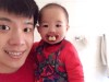 黄奕与现任老公黄毅清与女儿(资料图)