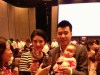 黄奕与现任老公黄毅清及女儿(资料图)