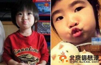 曹格女儿亲吻Kimi旧照曝光 两小无猜