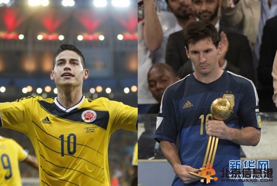巴西世界杯闭幕：梅西夺世界杯金球 j罗获金靴喜极而泣 