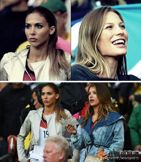 格策女友和许尔勒女友的表情对比[偷笑]