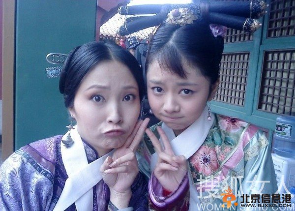 古装戏幕后欢乐搞笑大盘点 丫鬟娘娘齐卖萌【组图】
