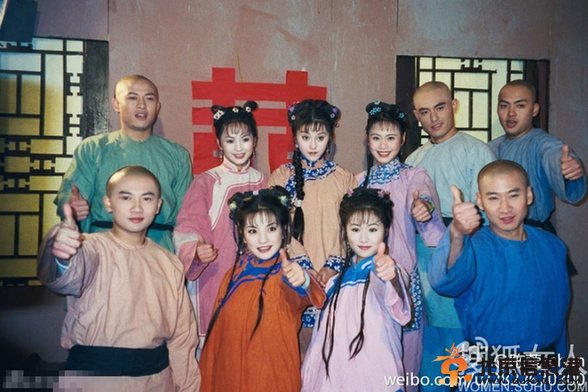 古装戏幕后欢乐搞笑大盘点 丫鬟娘娘齐卖萌【组图】
