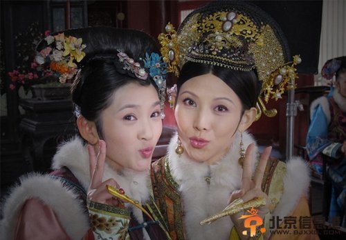 古装戏幕后欢乐搞笑大盘点 丫鬟娘娘齐卖萌【组图】