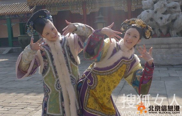 古装戏幕后欢乐搞笑大盘点 丫鬟娘娘齐卖萌【组图】